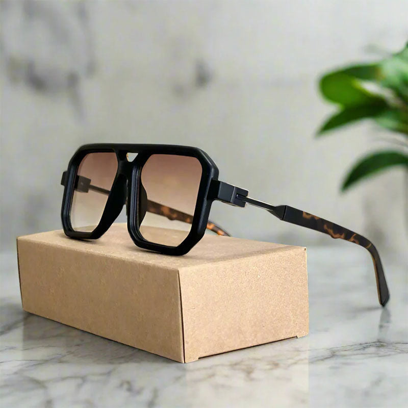Men's Oversized Square Frame Sunglasses