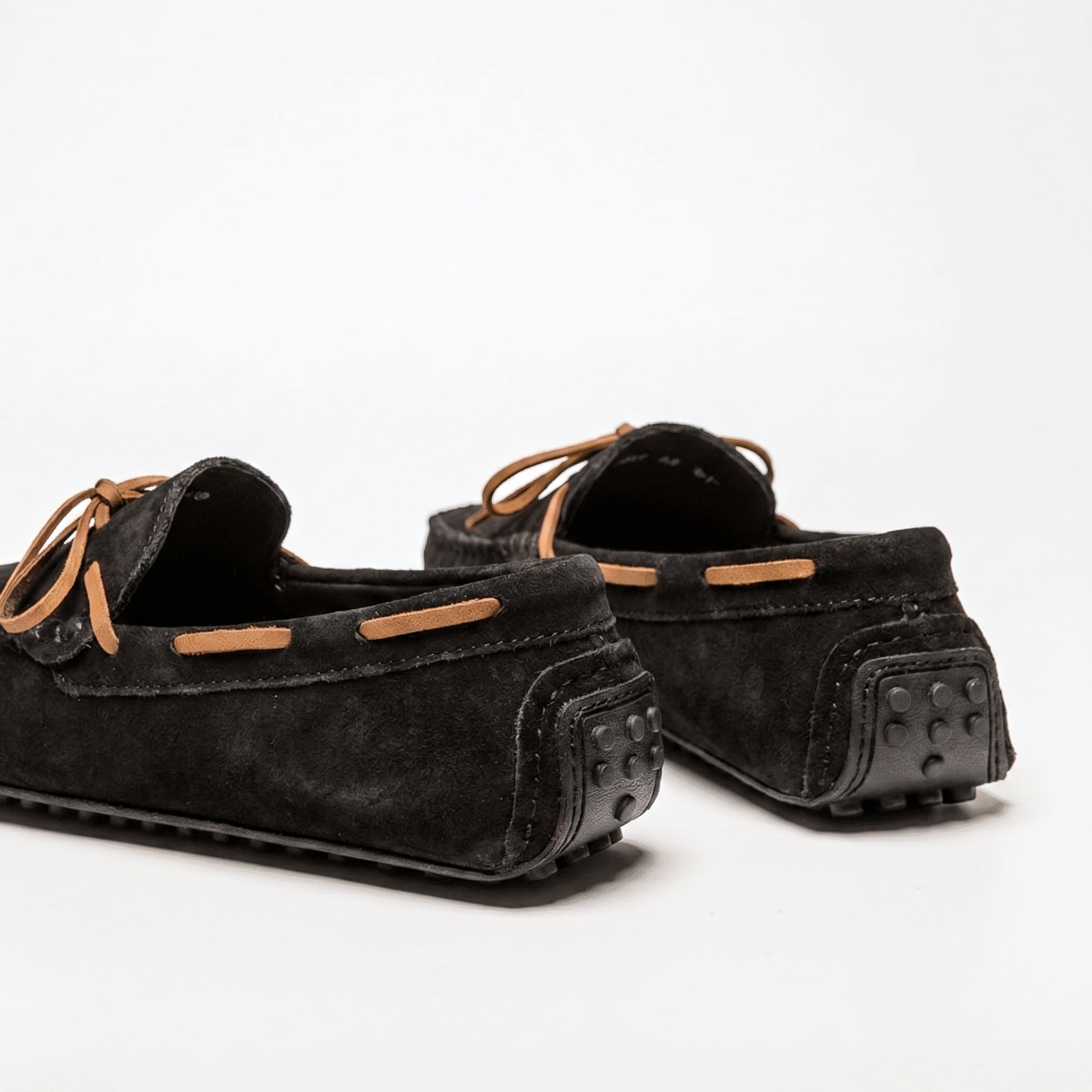Men's Pebbled Faux Leather Driving Loafers