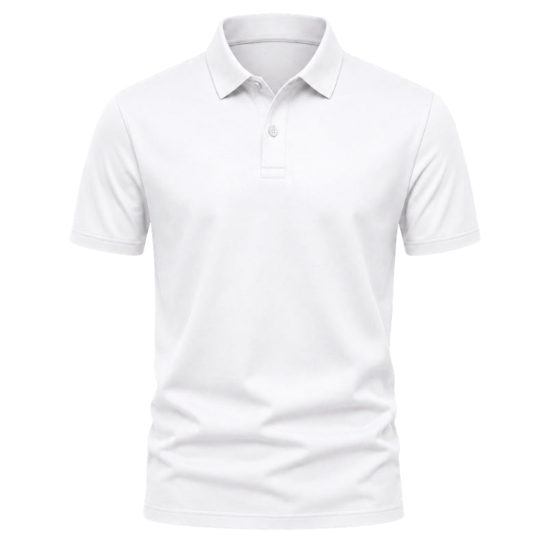 Men's Performance Stretch Structured Polo Shirt
