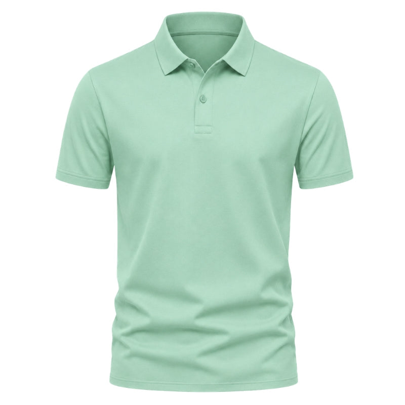Men's Performance Stretch Structured Polo Shirt