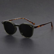 Men's Polarized Curved Detail Sunglasses