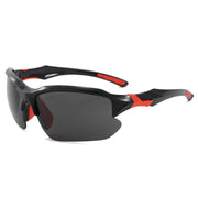 Men's Polarized Sport Sunglasses with Wraparound Fit