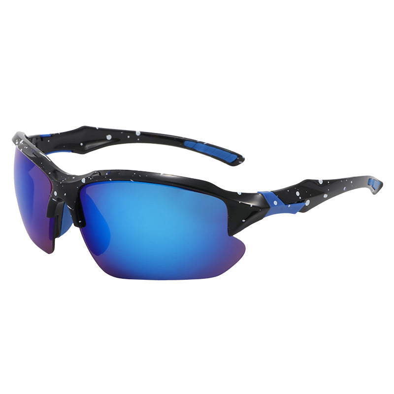 Men's Polarized Sport Sunglasses with Wraparound Fit