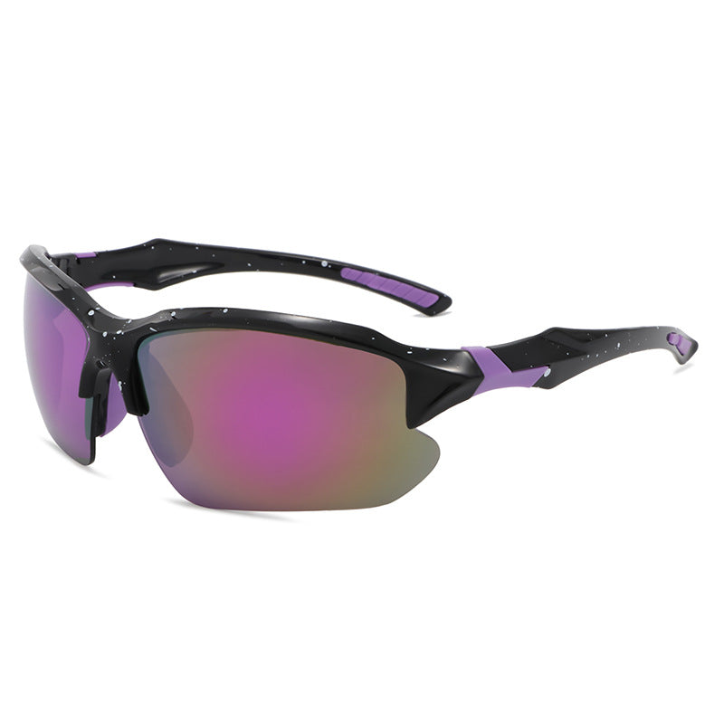 Men's Polarized Sport Sunglasses with Wraparound Fit