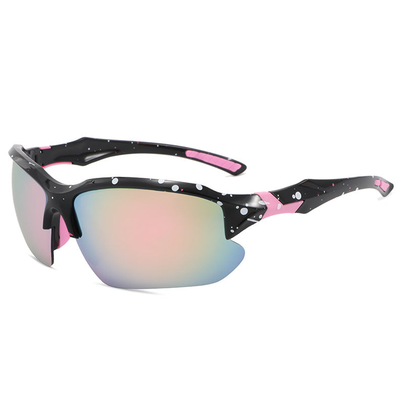 Men's Polarized Sport Sunglasses with Wraparound Fit