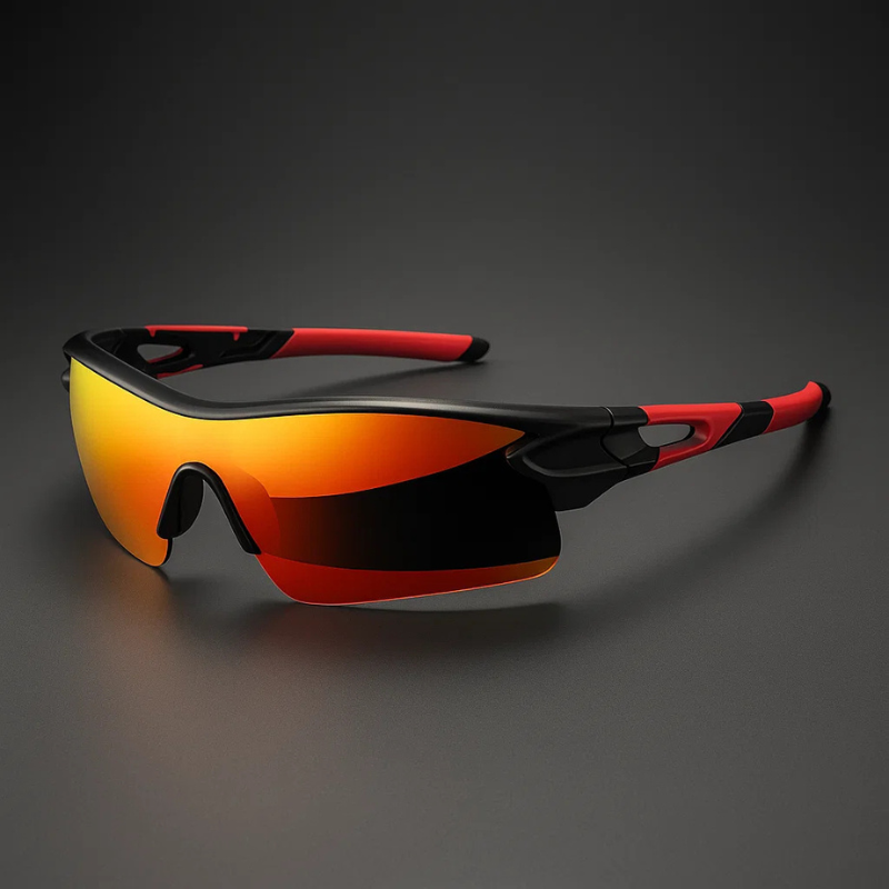 Men's Polarized Sports Sunglasses with Non-Slip Grip