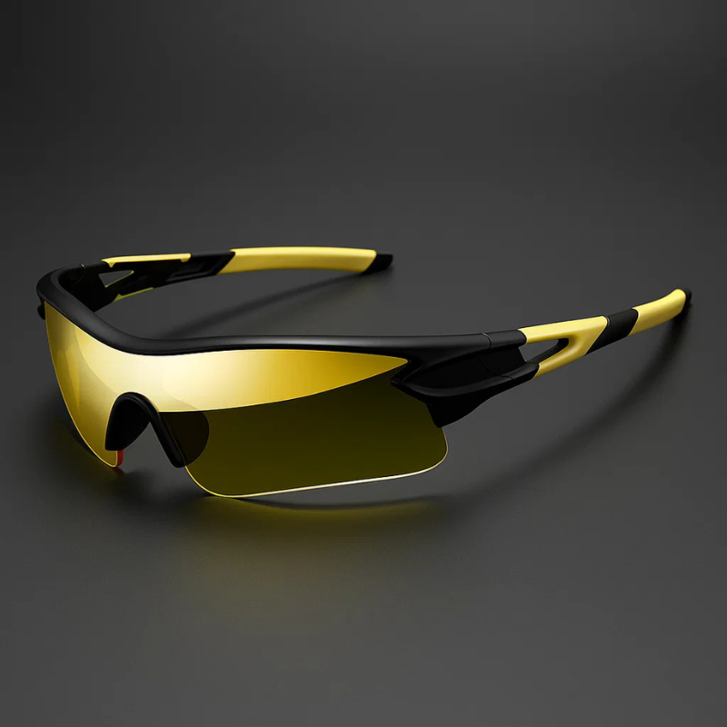 Men's Polarized Sports Sunglasses with Non-Slip Grip