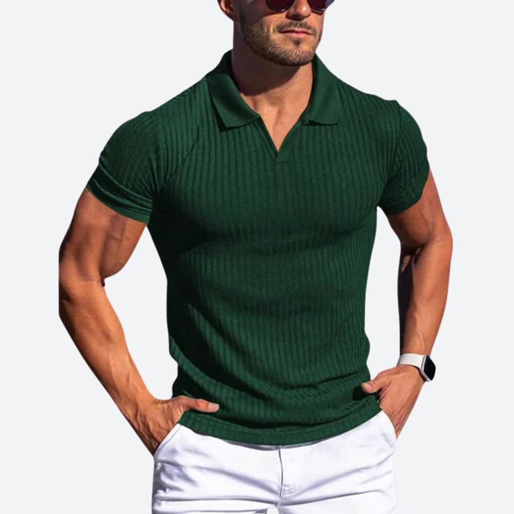 Men's Premium Breathable Pique Polo Shirt