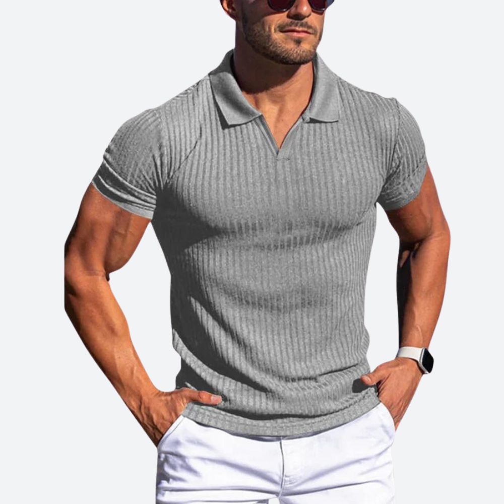 Men's Premium Breathable Pique Polo Shirt