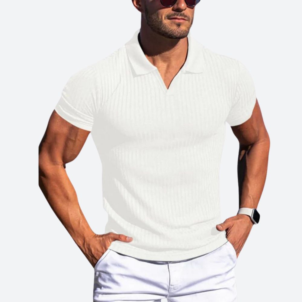 Men's Premium Breathable Pique Polo Shirt