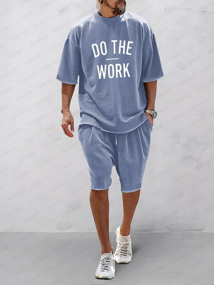 Men's Premium Cotton Casual Sports Set