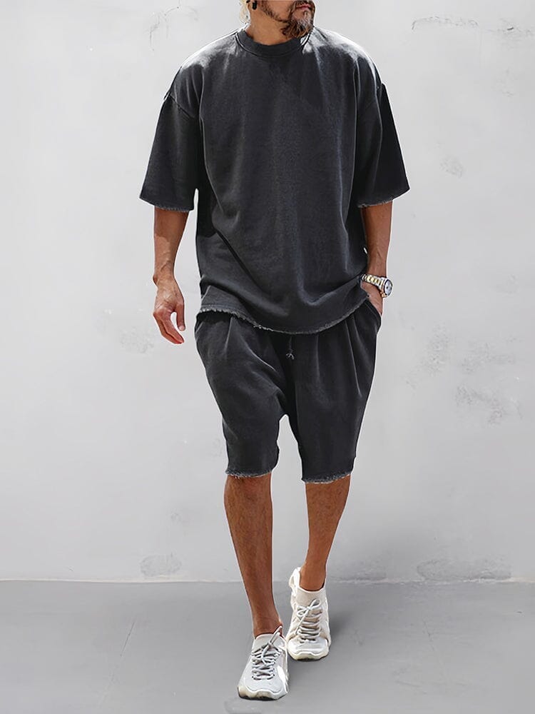 Men's Premium Cotton Casual Sports Set