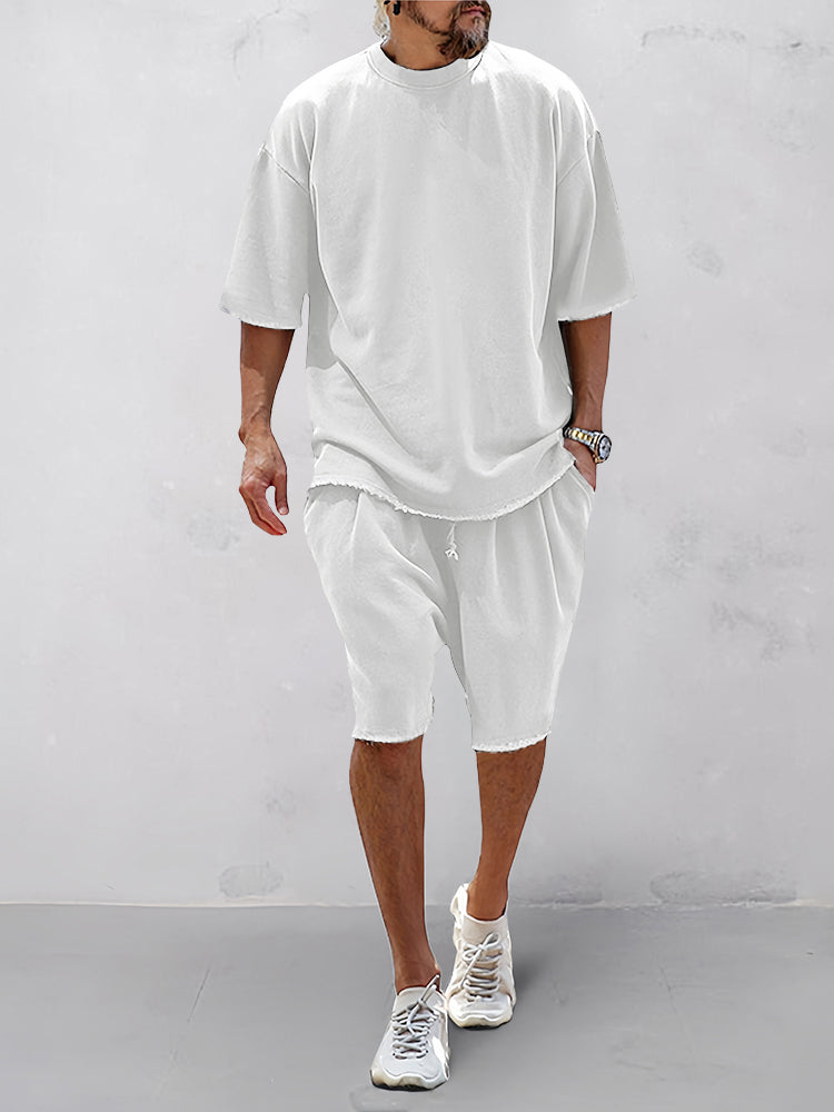 Men's Premium Cotton Casual Sports Set