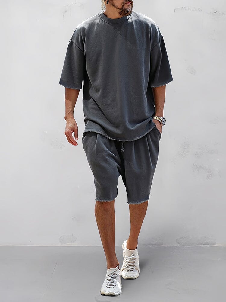 Men's Premium Cotton Casual Sports Set