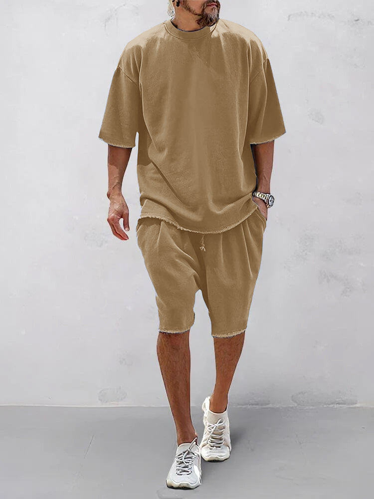 Men's Premium Cotton Casual Sports Set