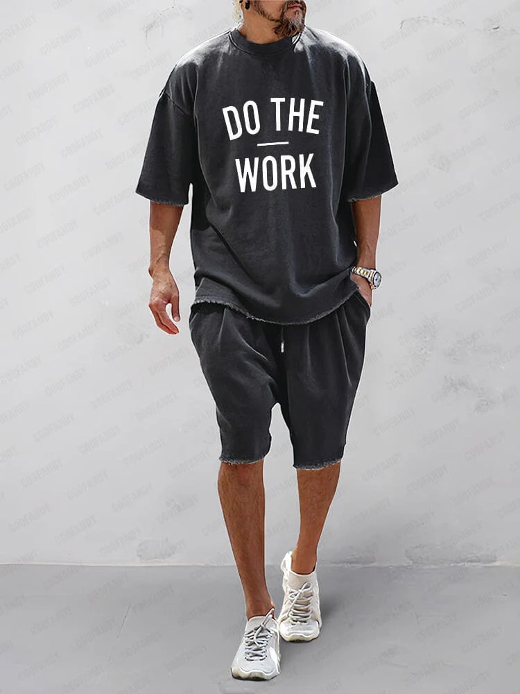 Men's Premium Cotton Casual Sports Set