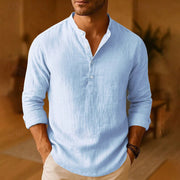 Men's Relaxed Fit Long Sleeve Shirt