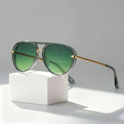 Men's Retro Polarized Aviator Sunglasses