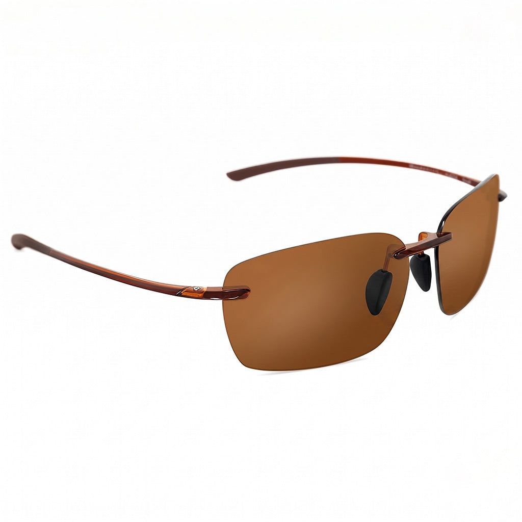 Men's Rimless Polarized Sunglasses for Outdoor Activities