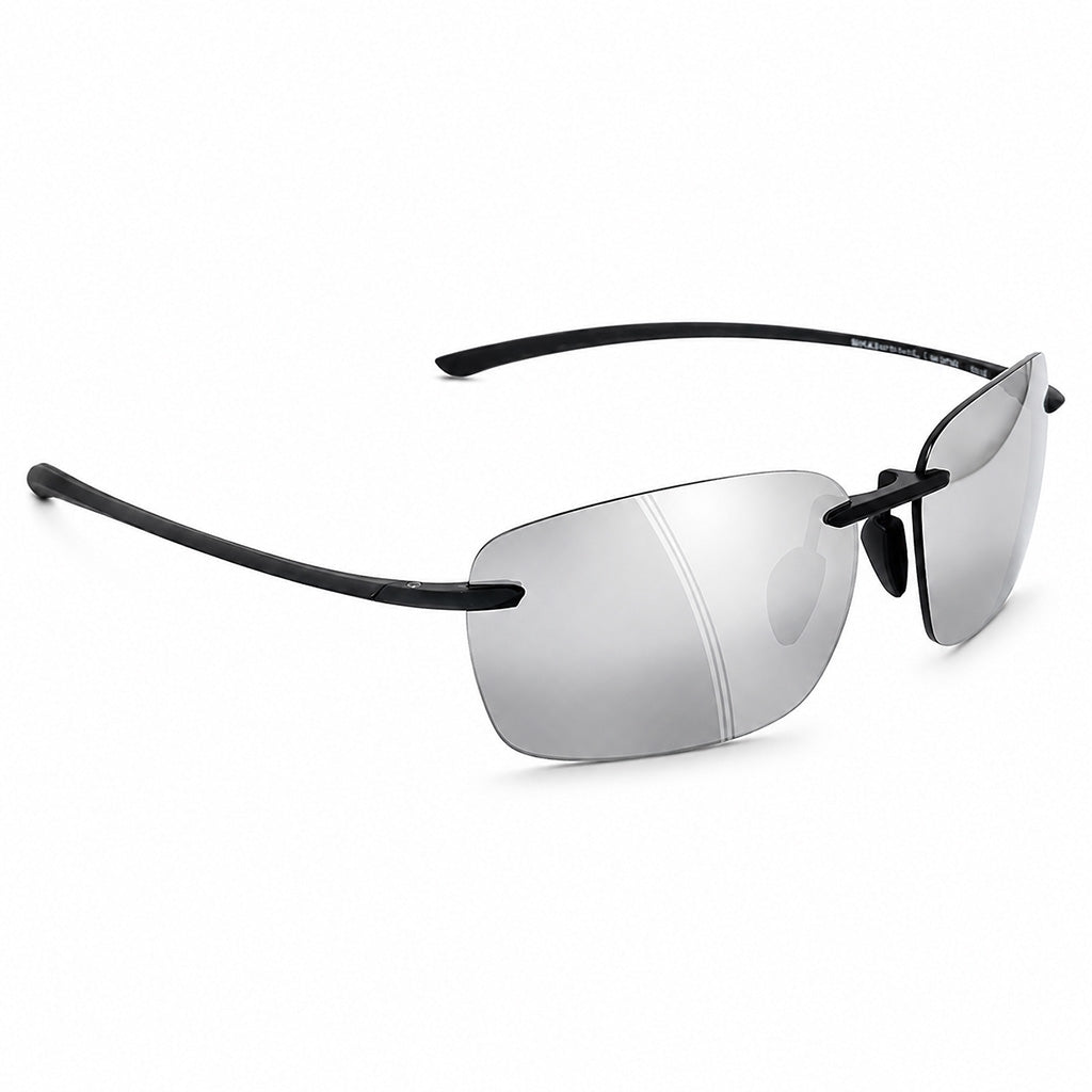 Men's Rimless Polarized Sunglasses for Outdoor Activities