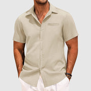 Men's Short Sleeve Button-Down Shirt