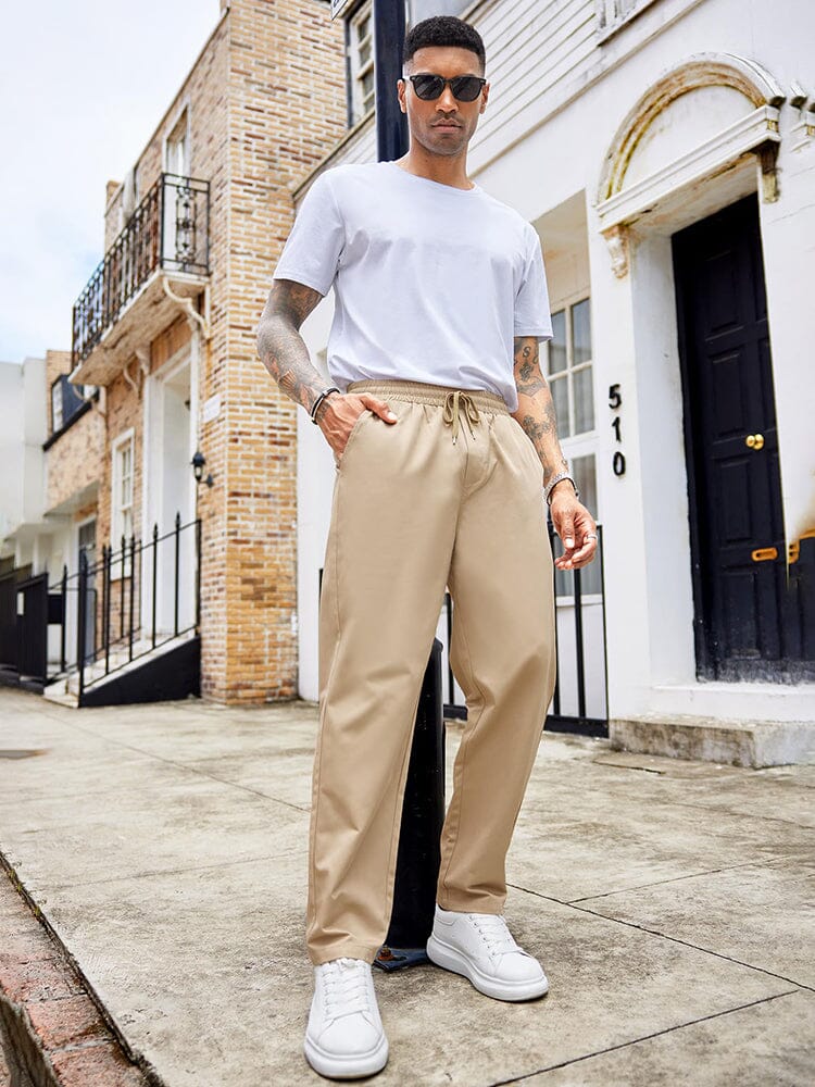 Men's Simple Relaxed Fit Pants