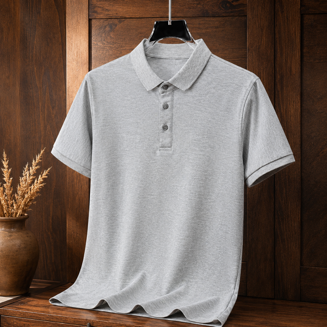 Men's Soft-Touch Casual Polo Shirt