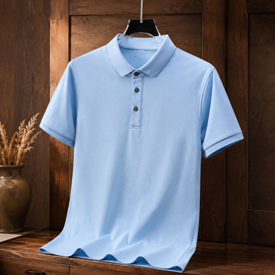 Men's Soft-Touch Casual Polo Shirt