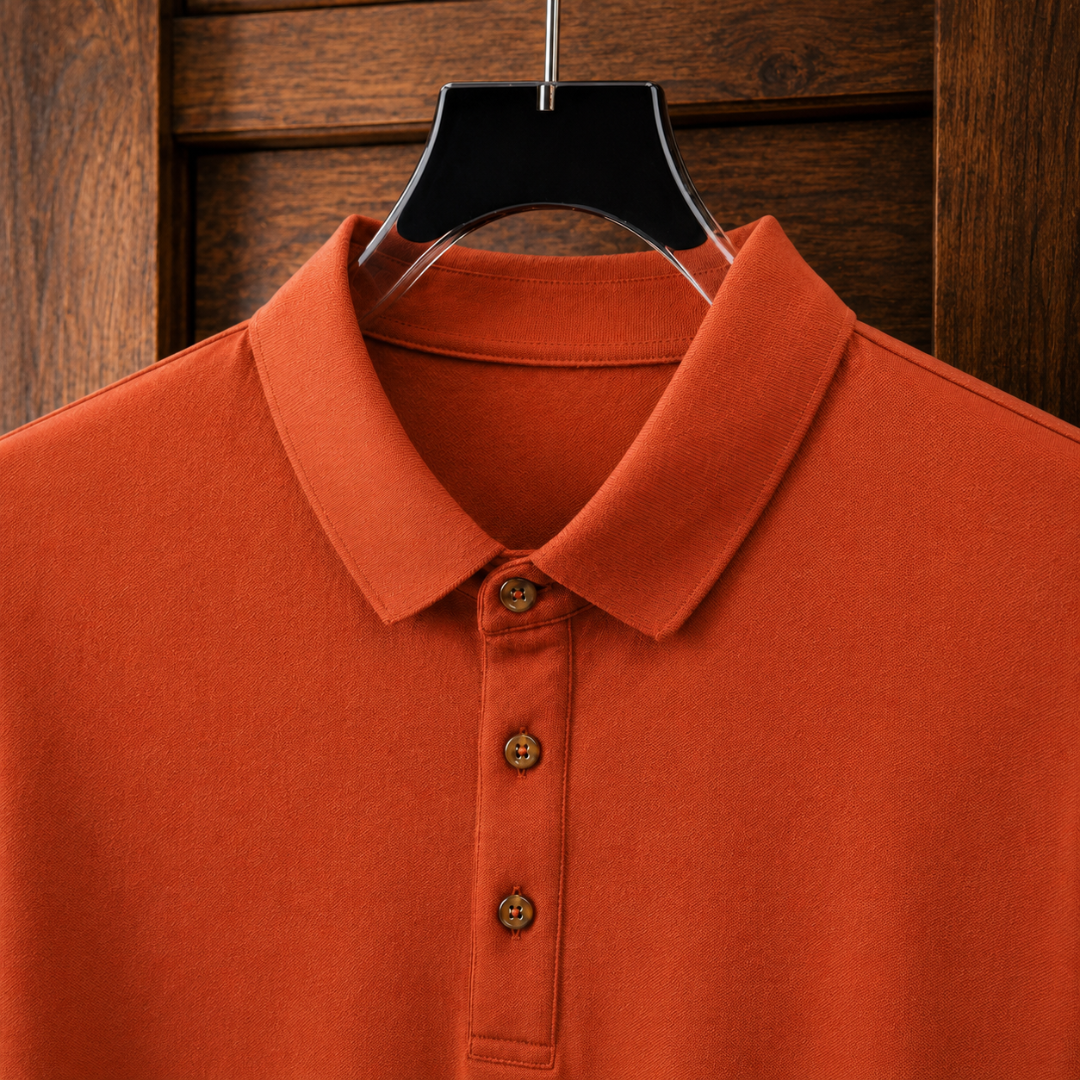 Men's Soft-Touch Casual Polo Shirt