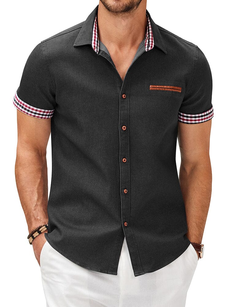 Men's Soft Cotton Blend Work Shirt