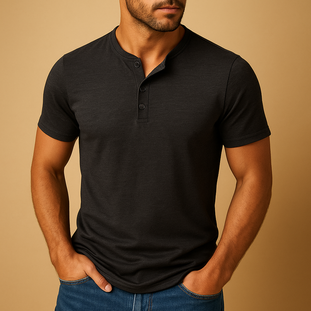 Men's Soft Cotton Crew Neck T-Shirt
