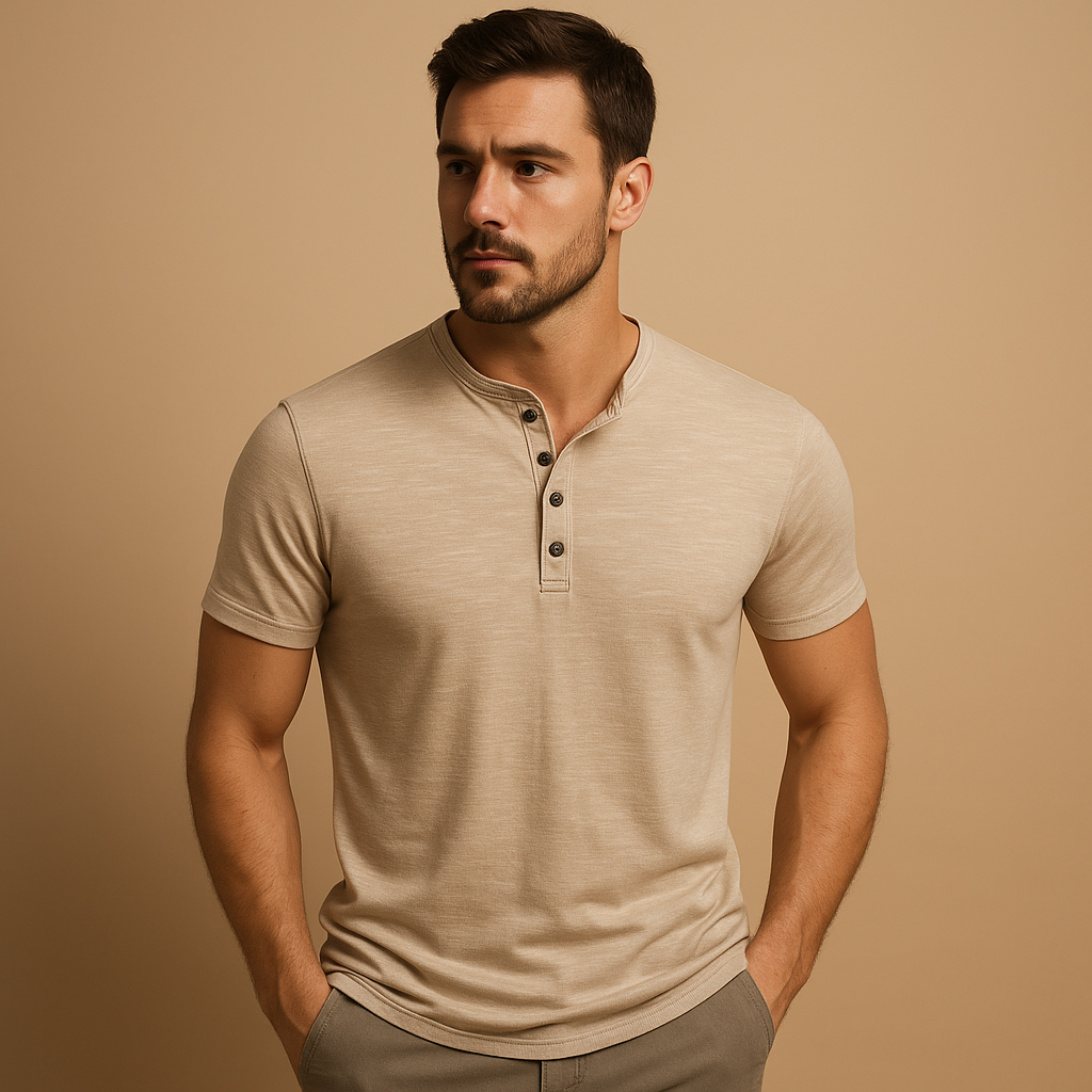 Men's Soft Cotton Crew Neck T-Shirt