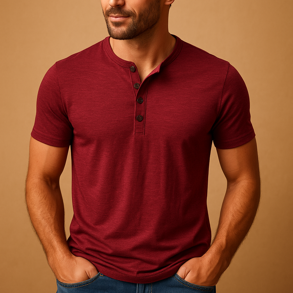 Men's Soft Cotton Crew Neck T-Shirt