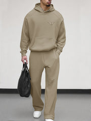 Men's Soft Stretch Athleisure Hoodie And Pants Set