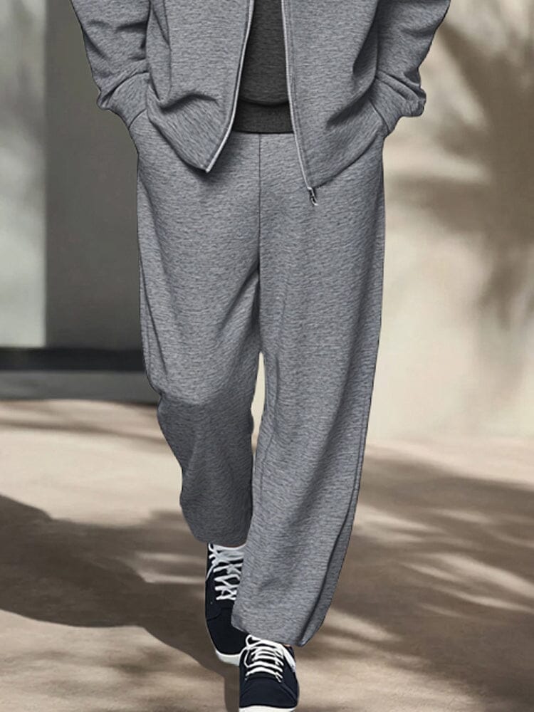 Men's Soft Touch Athleisure Jacket Set