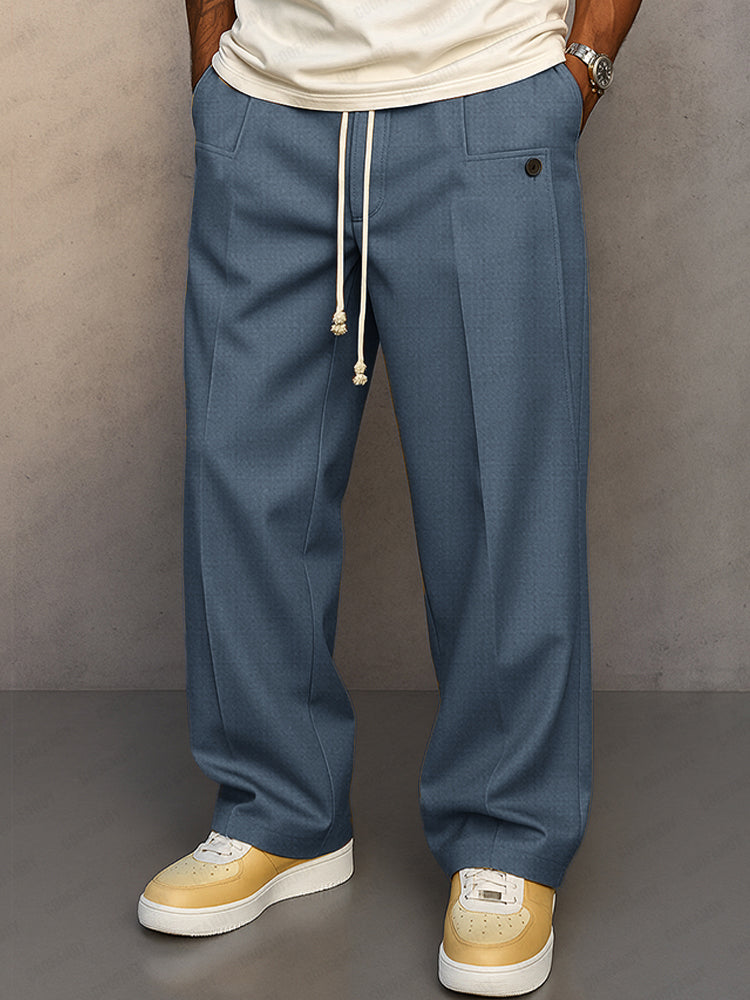 Men's Soft Urban Style Drawstring Pants
