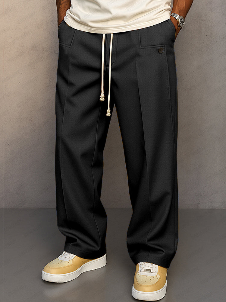 Men's Soft Urban Style Drawstring Pants