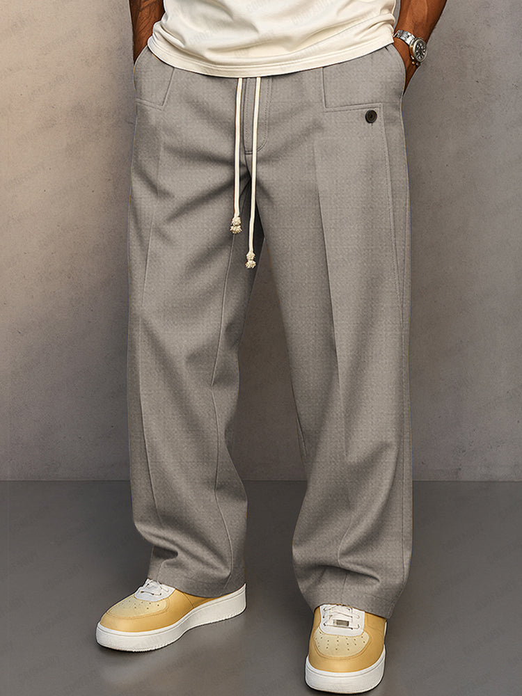 Men's Soft Urban Style Drawstring Pants