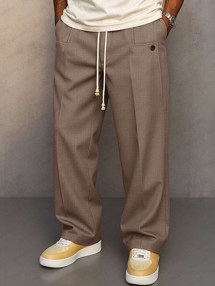 Men's Soft Urban Style Drawstring Pants