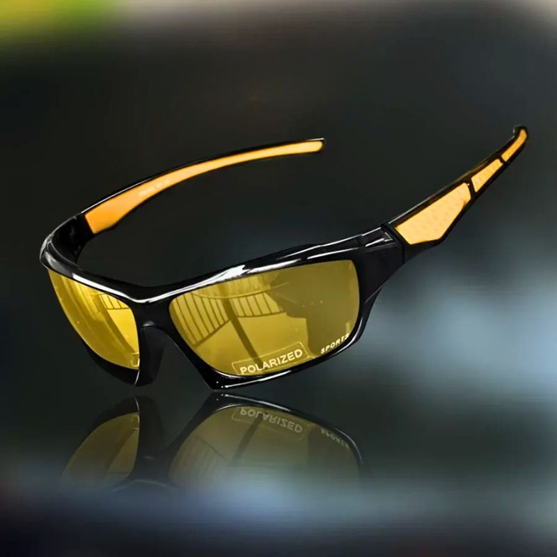 Men's Sporty Polarized Sunglasses for Everyday Use