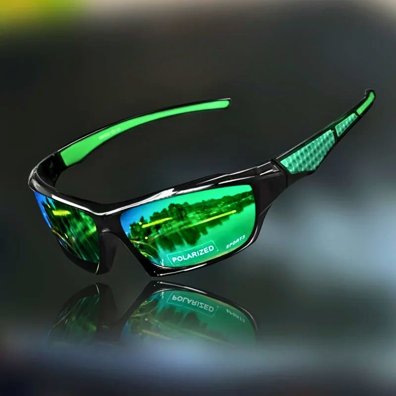 Men's Sporty Polarized Sunglasses for Everyday Use