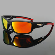 Men's Sporty Wraparound Polarized Sunglasses