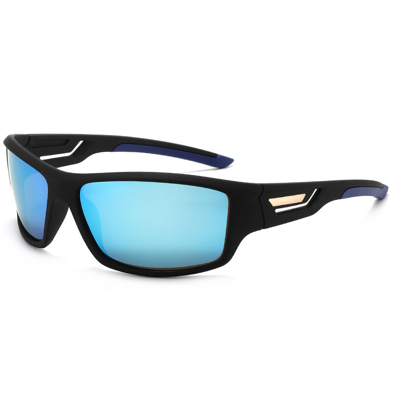 Men's Sporty Wraparound Polarized Sunglasses