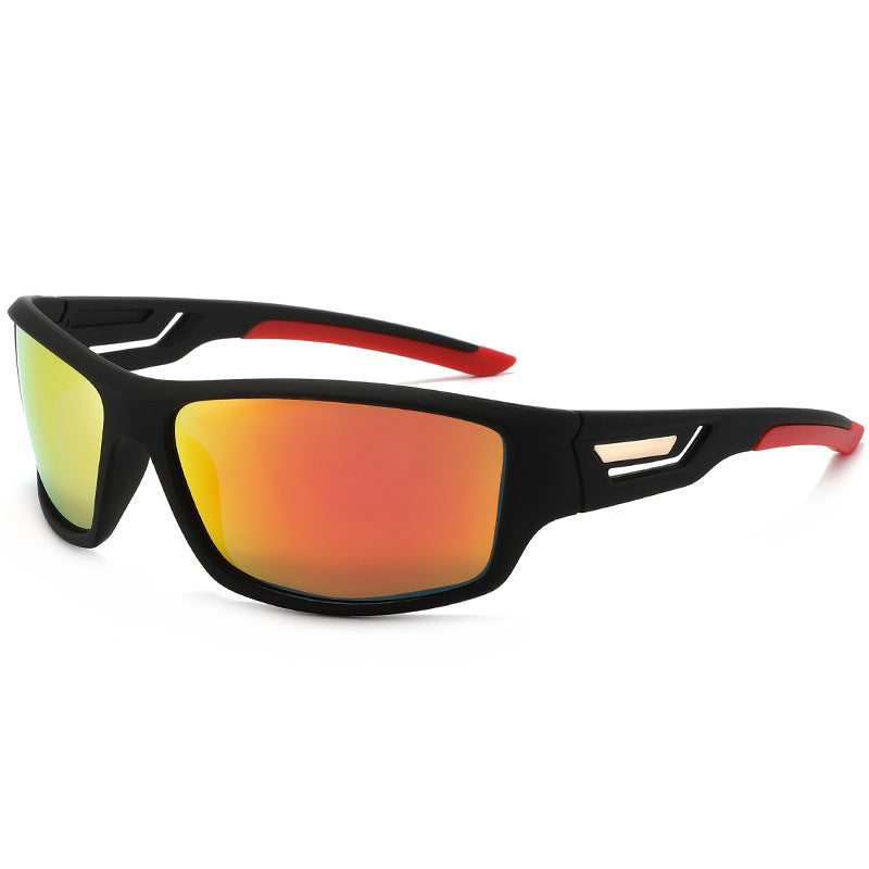 Men's Sporty Wraparound Polarized Sunglasses