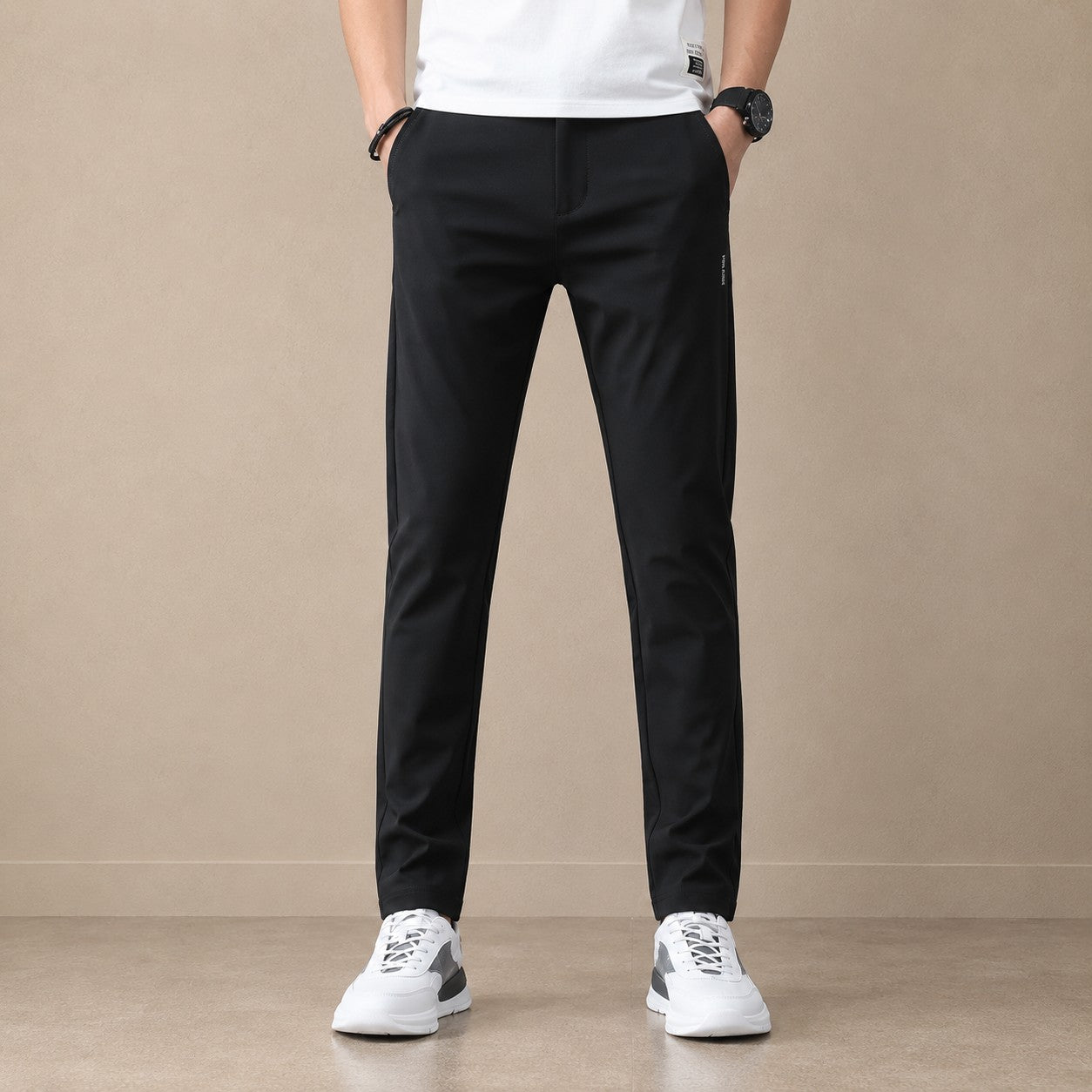Men's Stretch Fabric Casual Pants