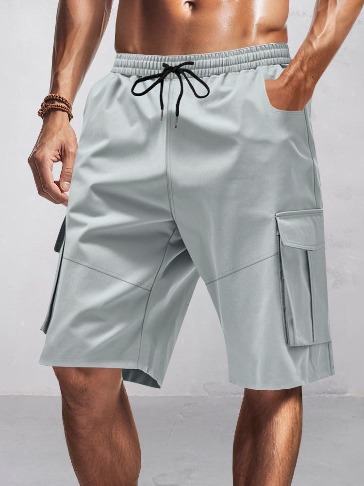 Men's Stretch Waist Cargo Shorts