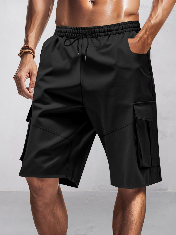 Men's Stretch Waist Cargo Shorts