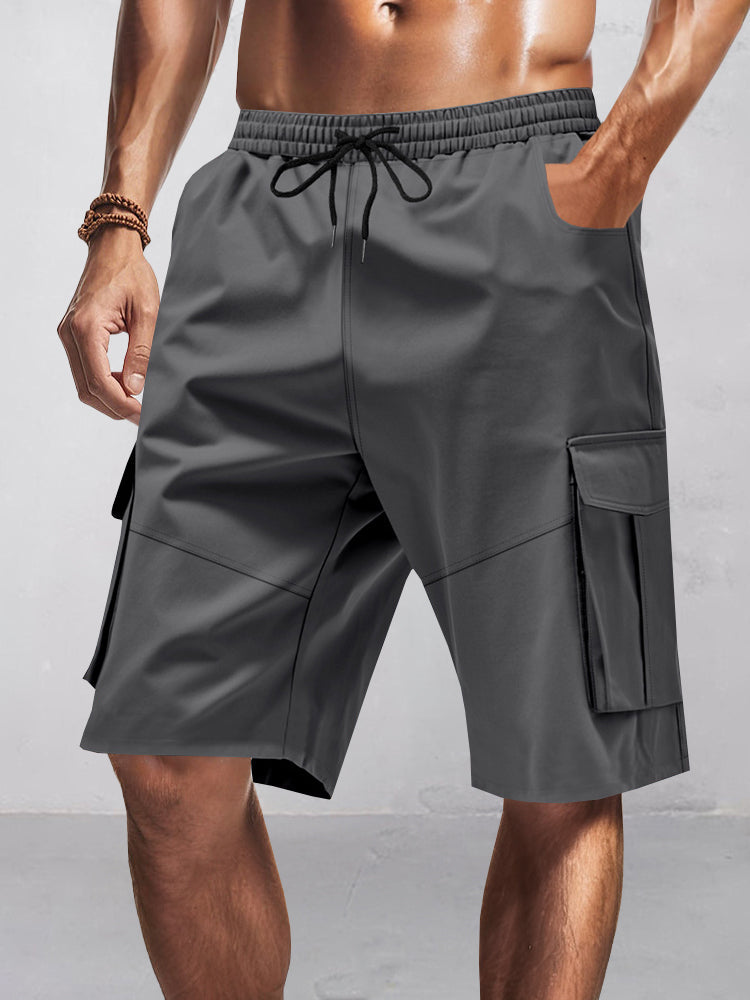 Men's Stretch Waist Cargo Shorts