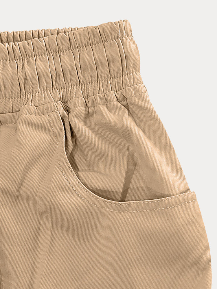 Men's Stretch Waist Cargo Shorts