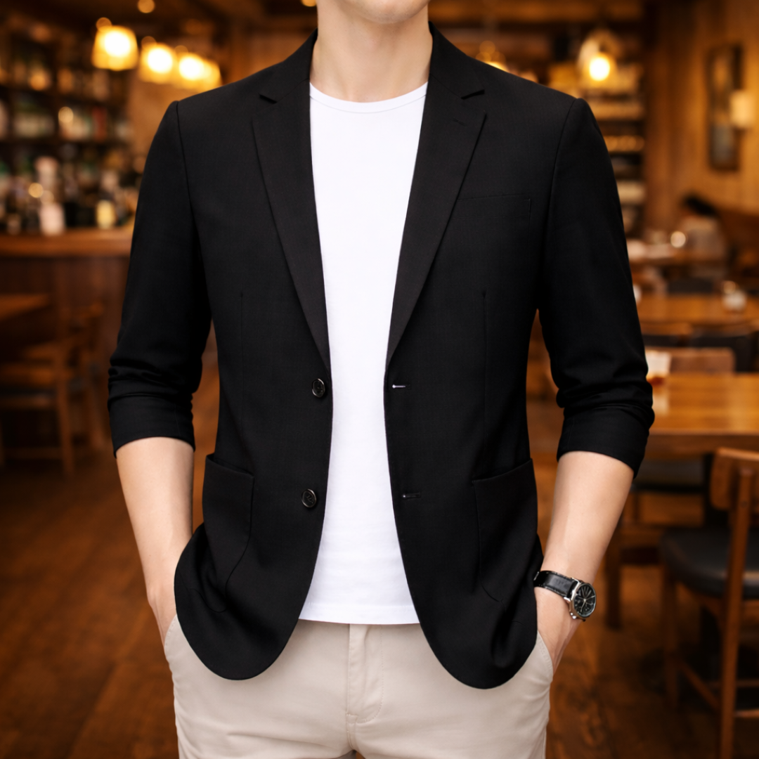 Men's Structured Casual Blazer